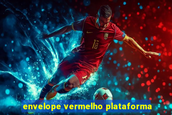 envelope vermelho plataforma